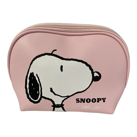 Licensed Peanuts Snoopy Miniso Cosmetic Bag – Pink Makeup Pouch 2023 Limited - Picture 1 of 6
